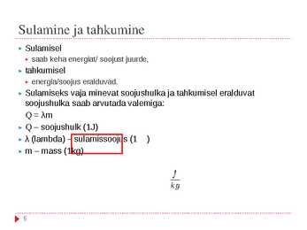 Soojushulk #5