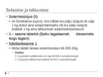 Soojushulk #6