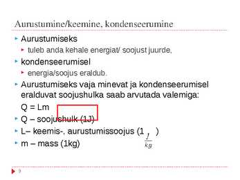 Soojushulk #9