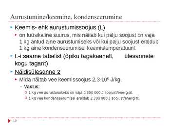 Soojushulk #10