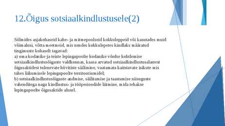 EUROOPA SOTSIAALHARTA #20