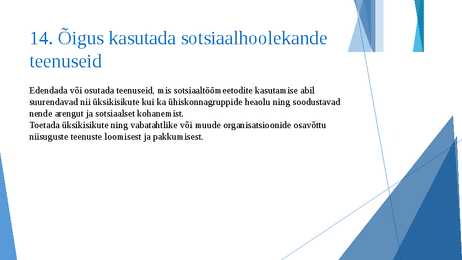 EUROOPA SOTSIAALHARTA #22