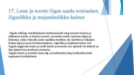 EUROOPA SOTSIAALHARTA #26