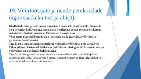 EUROOPA SOTSIAALHARTA #30