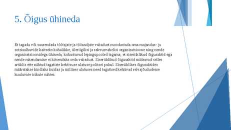 EUROOPA SOTSIAALHARTA #10