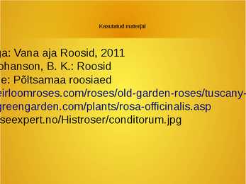 Roosid #26