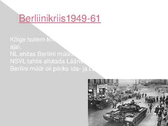 Berliini kriis ja Berliini müüri ehitamine 1961 #3