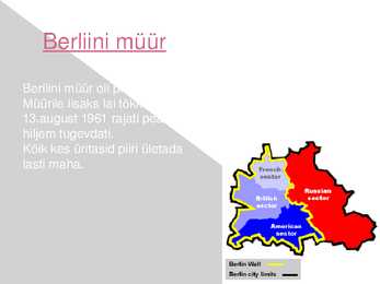 Berliini kriis ja Berliini müüri ehitamine 1961 #5