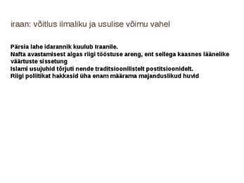 Lähis-Ida #4