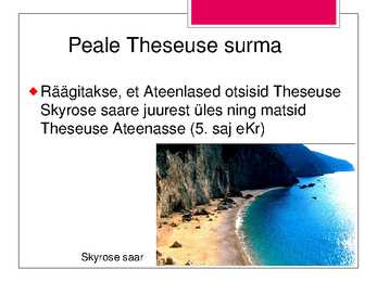 Theseus-Kreeka mütoloogia #15