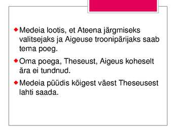 Theseus-Kreeka mütoloogia #5
