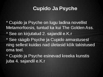 Cupido ja Psyche #3