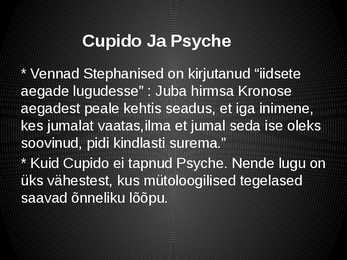 Cupido ja Psyche #8