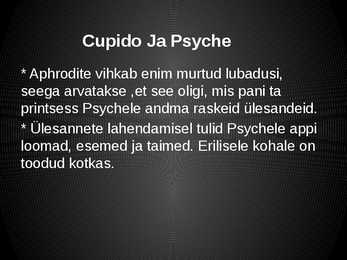 Cupido ja Psyche #9