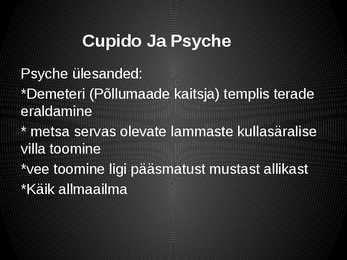 Cupido ja Psyche #10