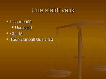 PowerPointi kasutusjuhend #3