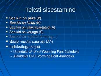 PowerPointi kasutusjuhend #5