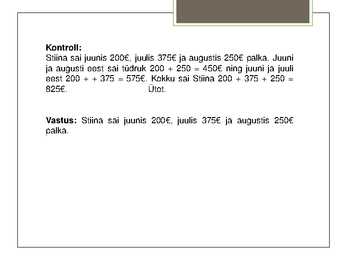 Determinandid ja lineaarsed võrrandisüsteemid #14