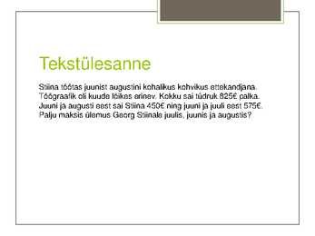 Determinandid ja lineaarsed võrrandisüsteemid #10