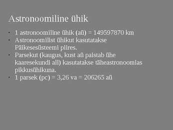 Taevakehade kõrguse mõõtmine #4