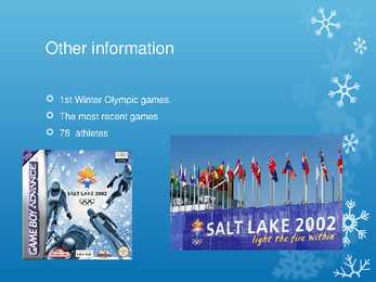 Salt Lake city Olümpia Mängud 2002 #8