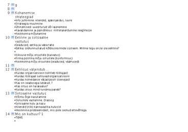 Juhtimise alused esitlus #2
