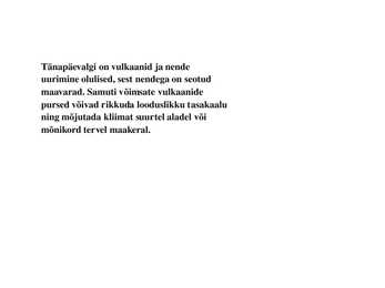 Vulkaanid #10