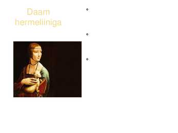Kunst ja teadus-Leonardo Da Vinci #8