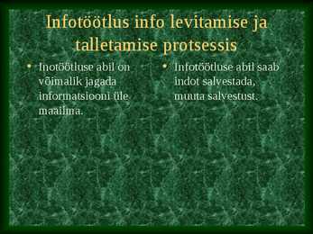 Arvuti ajalugu ja seadmed #6