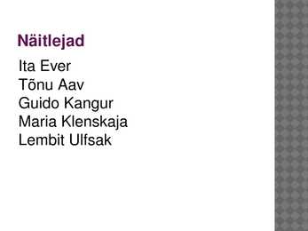 EESTI DRAAMATEATER #6