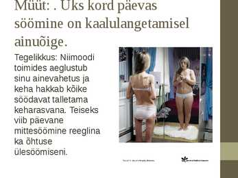 Müüdid toitumise kohta #16
