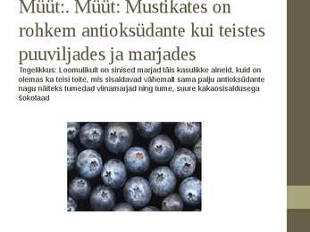 Müüdid toitumise kohta #22