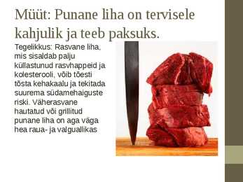 Müüdid toitumise kohta #4