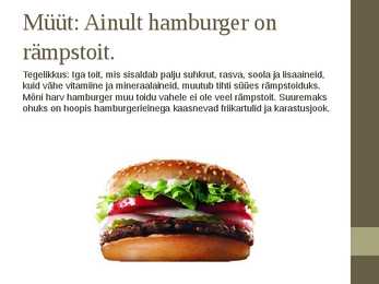 Müüdid toitumise kohta #8
