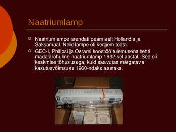 Valgusallikad #7