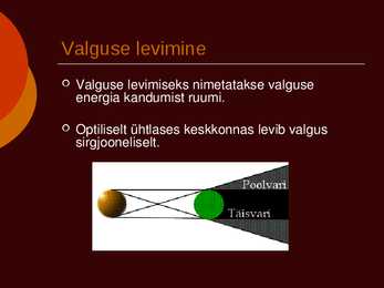 Valgusallikad #9
