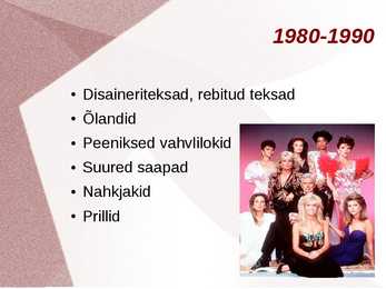 Mood XX sajandil #11