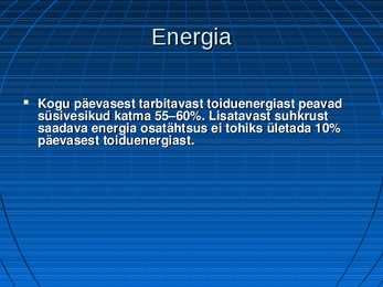 Süsivesikud #2