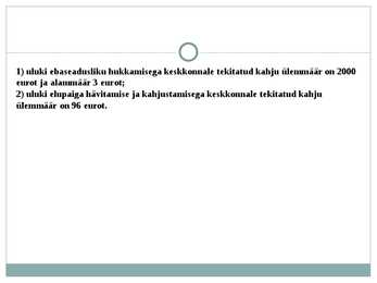 Jahiseadus #9