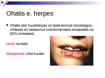 Viirushaiguste levik #8