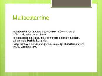 Prantsuse köök #5