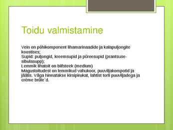 Prantsuse köök #6