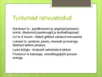 Prantsuse köök #7