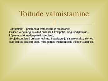 Vene köök #6