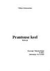 Prantsuse Keel