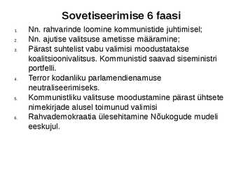 Kommunistlik maailmasüsteem #3