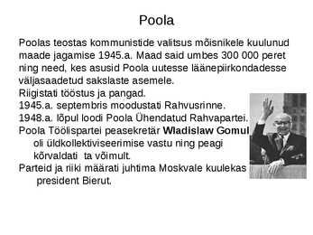 Kommunistlik maailmasüsteem #8