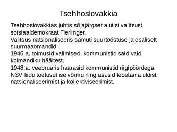 Kommunistlik maailmasüsteem #9