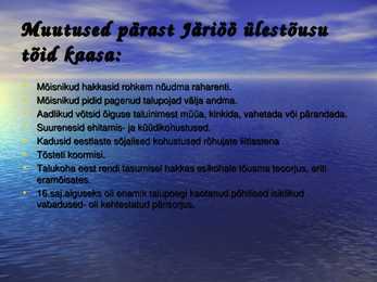Talurahva olukord 13-16-sajandil #5