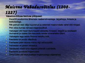 Talurahva olukord 13-16-sajandil #6